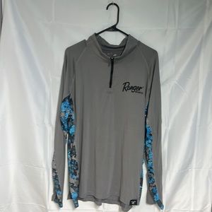 Ranger Boats long sleeve 1/4 zip pull over shirt - Size XL- Pre-Owned